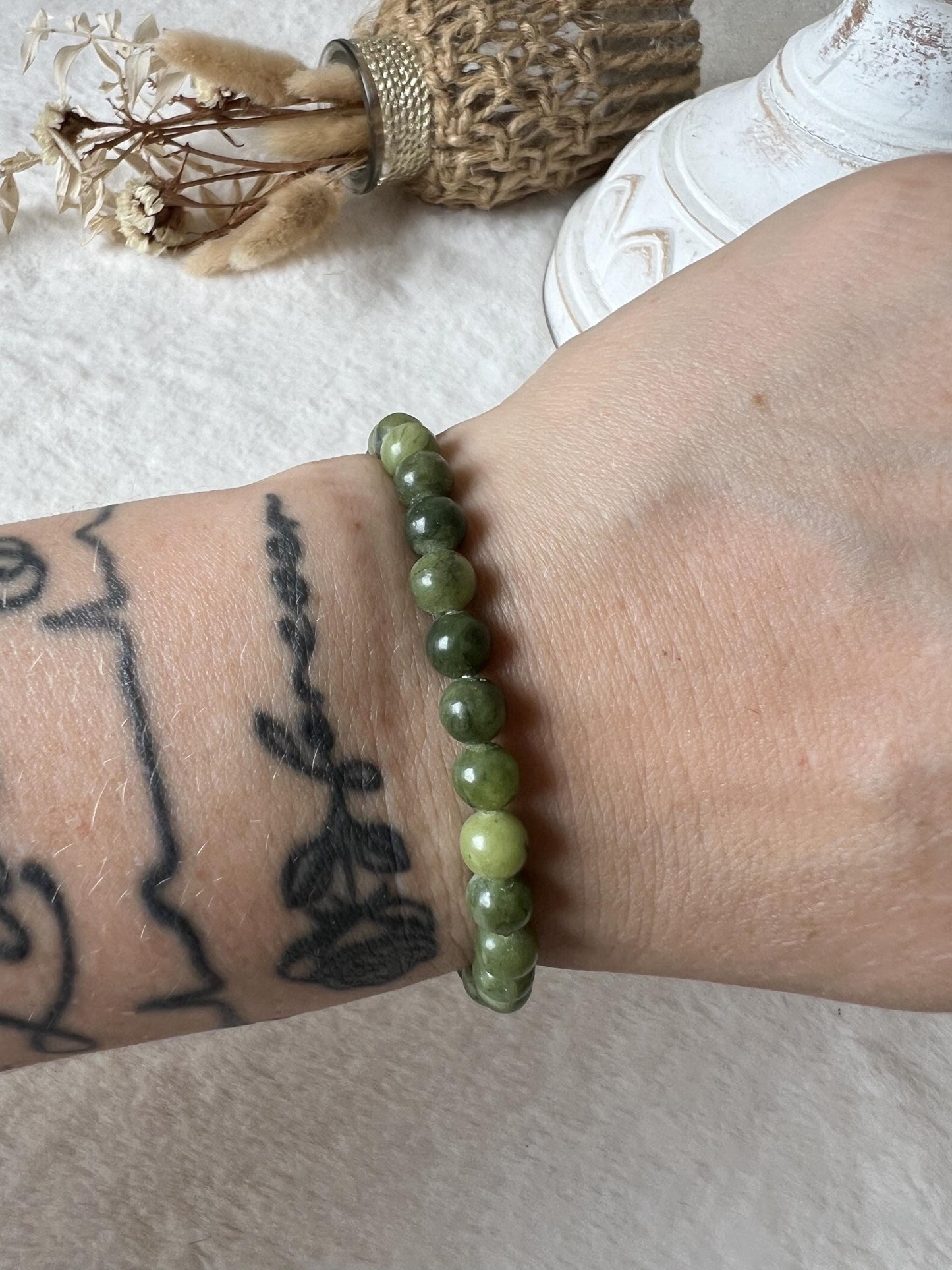 Jade Armband 6mm