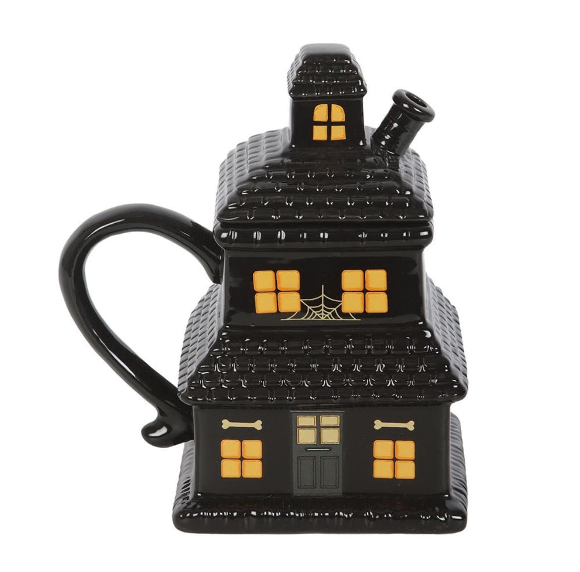 Black Haunted House Tasse