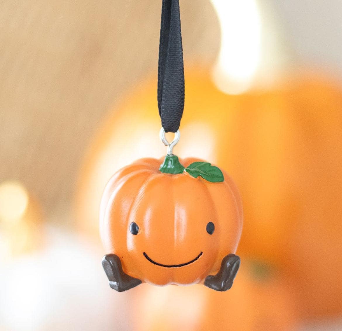 Lächelnder Kürbis – Anhänger
