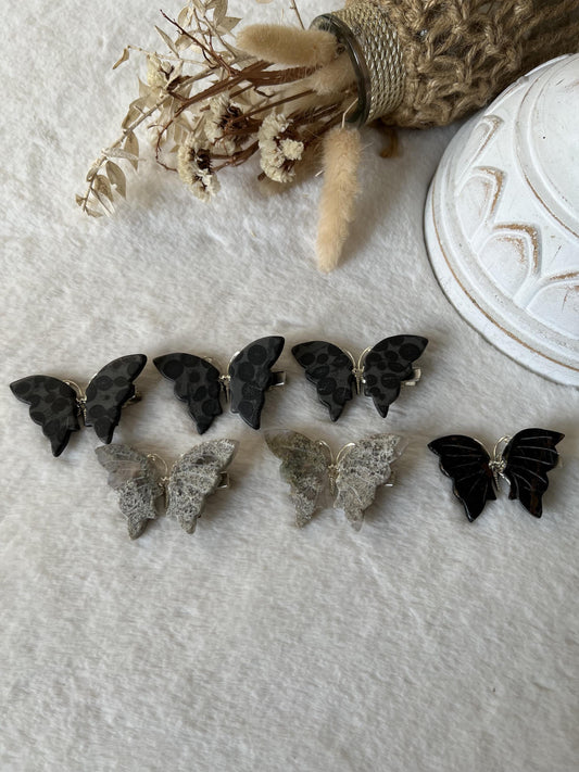 Edelstein Schmetterling Haarklammern