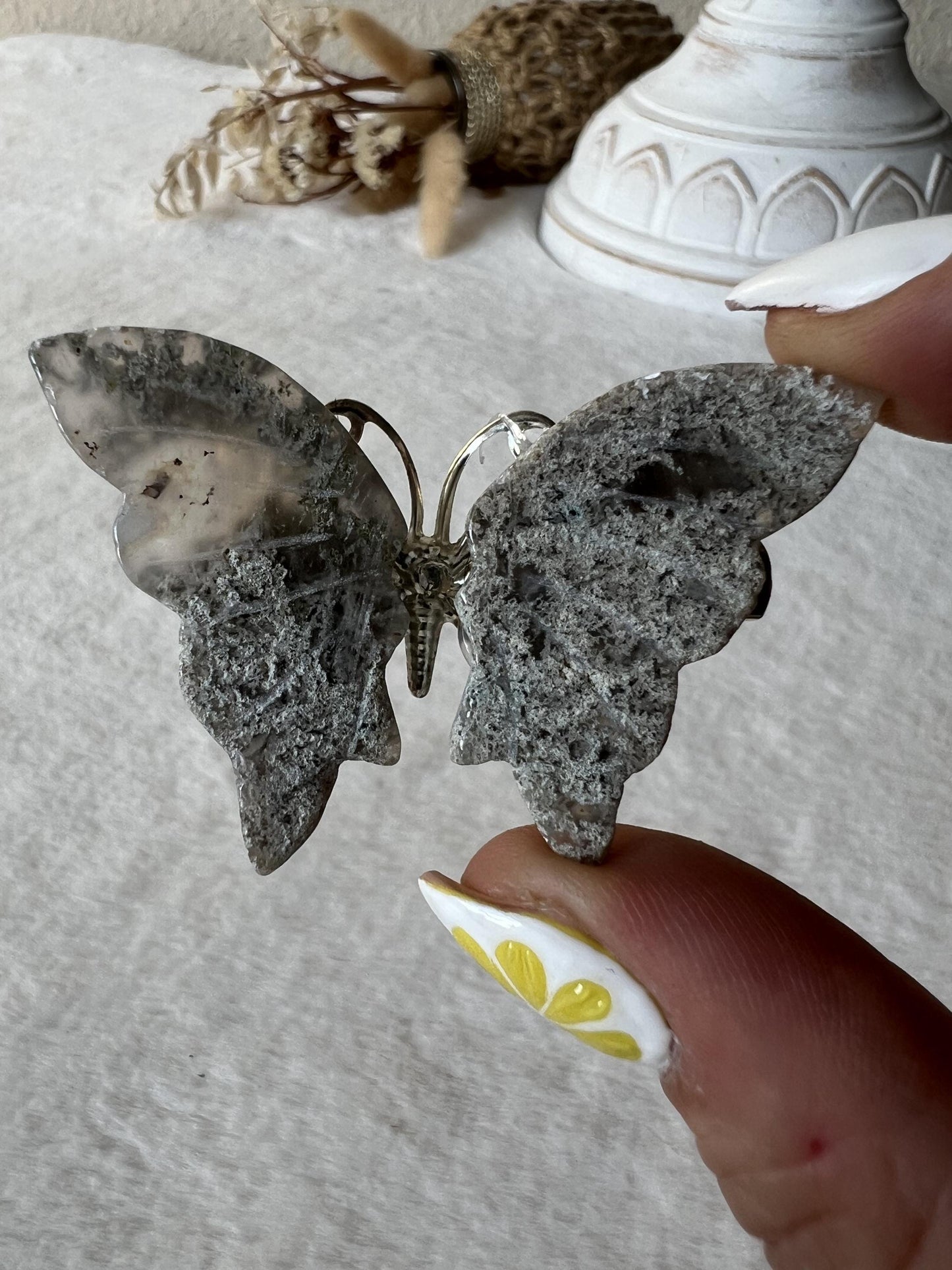 Edelstein Schmetterling Haarklammern