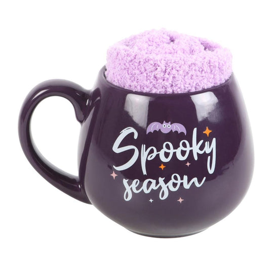 Spooky Season Tasse mit Socken