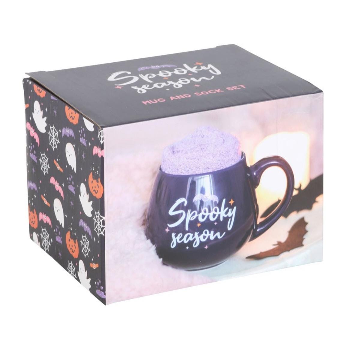 Spooky Season Tasse mit Socken