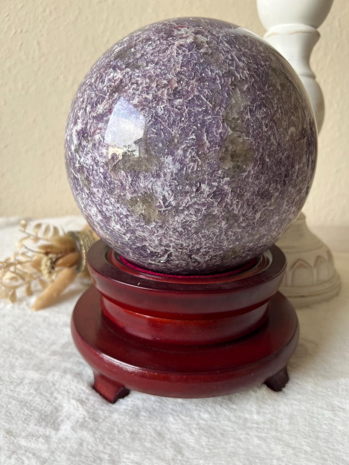 XXL Unicornstone mit großem pinken Turmalin Kugel 8,66kg