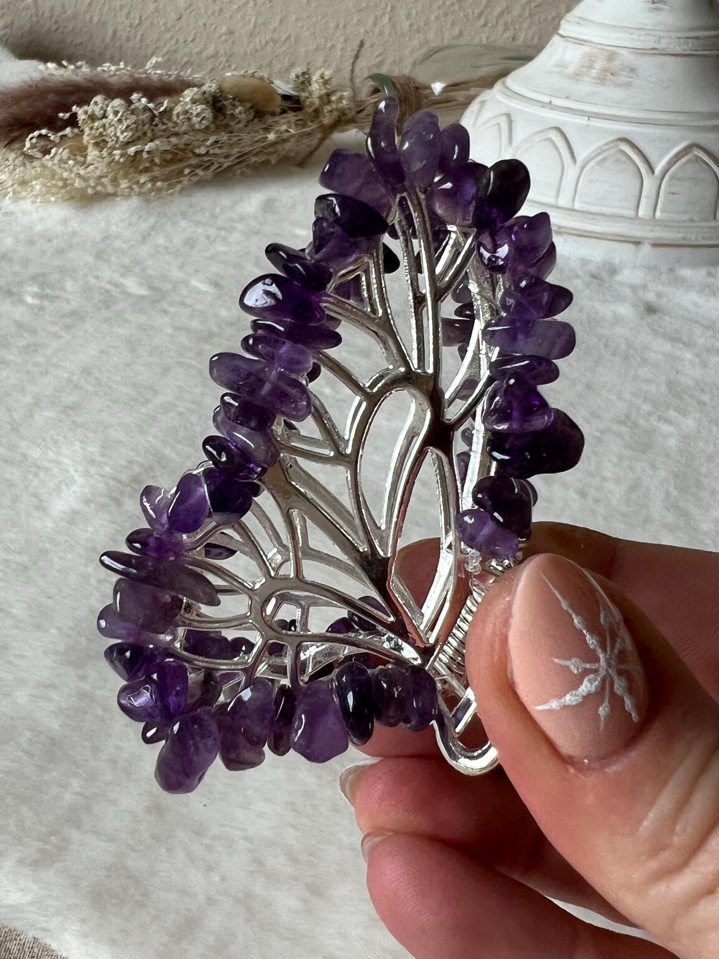 Edelstein Schmetterling Haarklammer