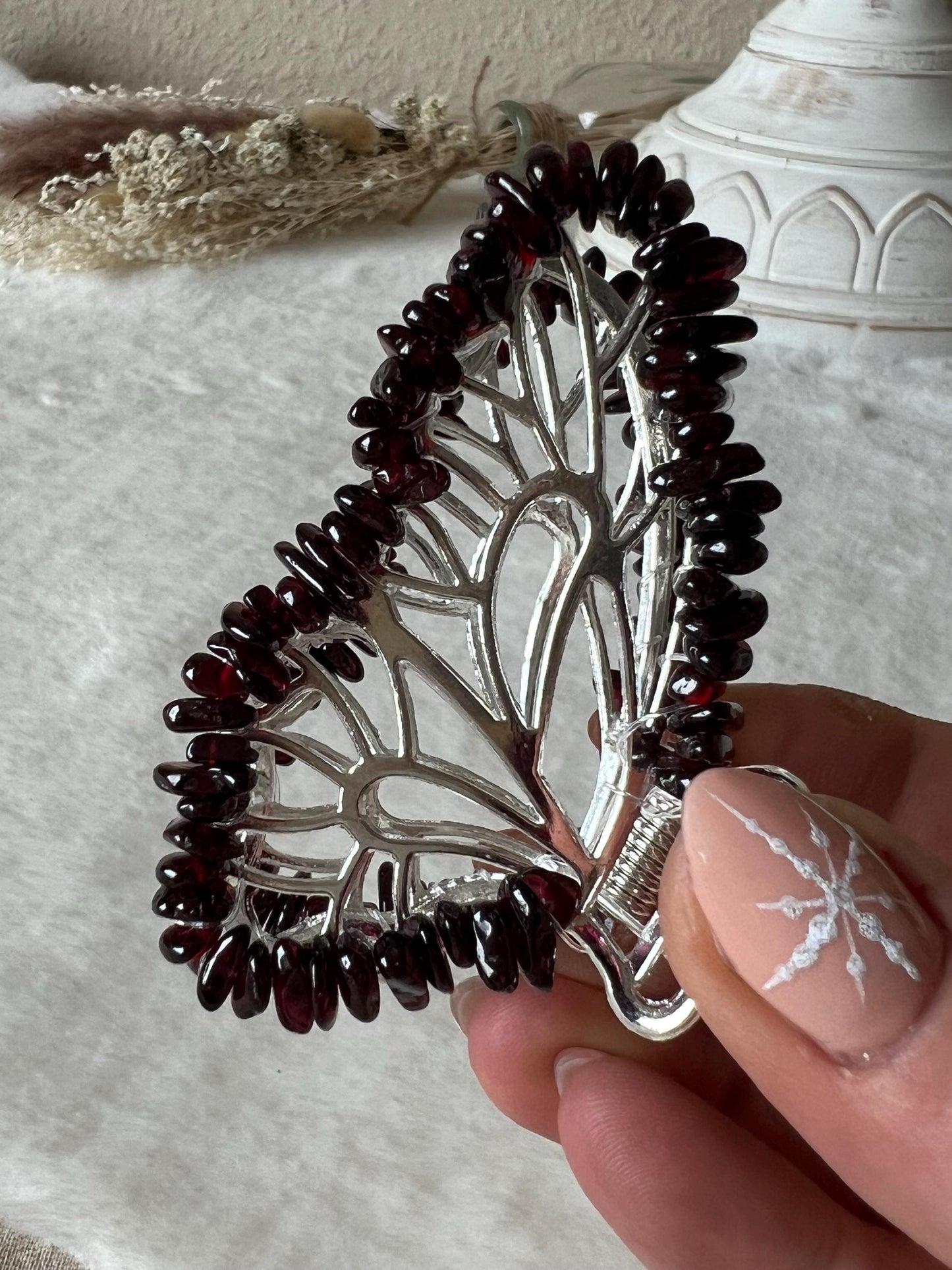 Edelstein Schmetterling Haarklammer