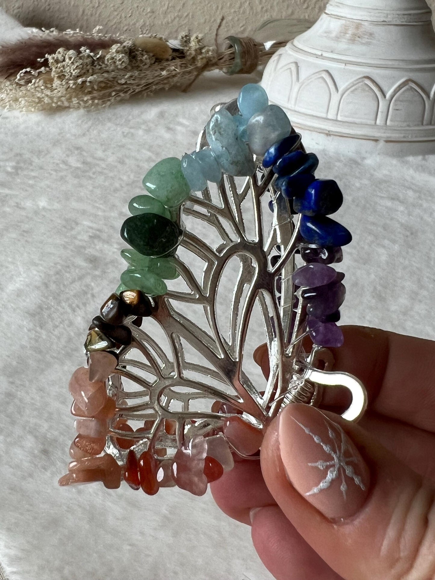 Edelstein Schmetterling Haarklammer