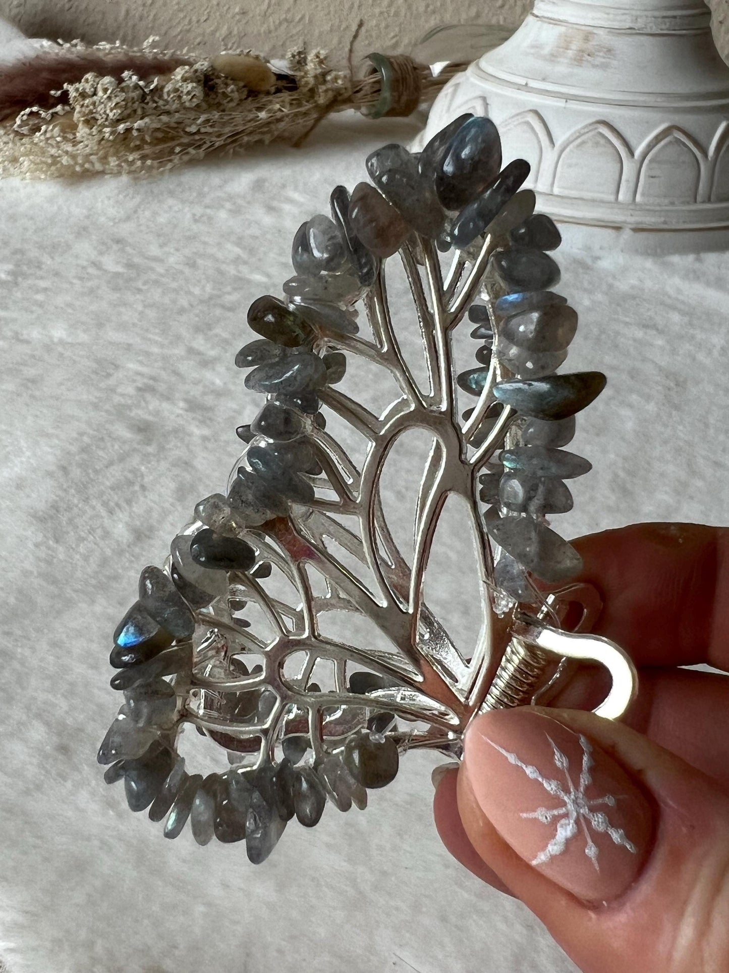 Edelstein Schmetterling Haarklammer