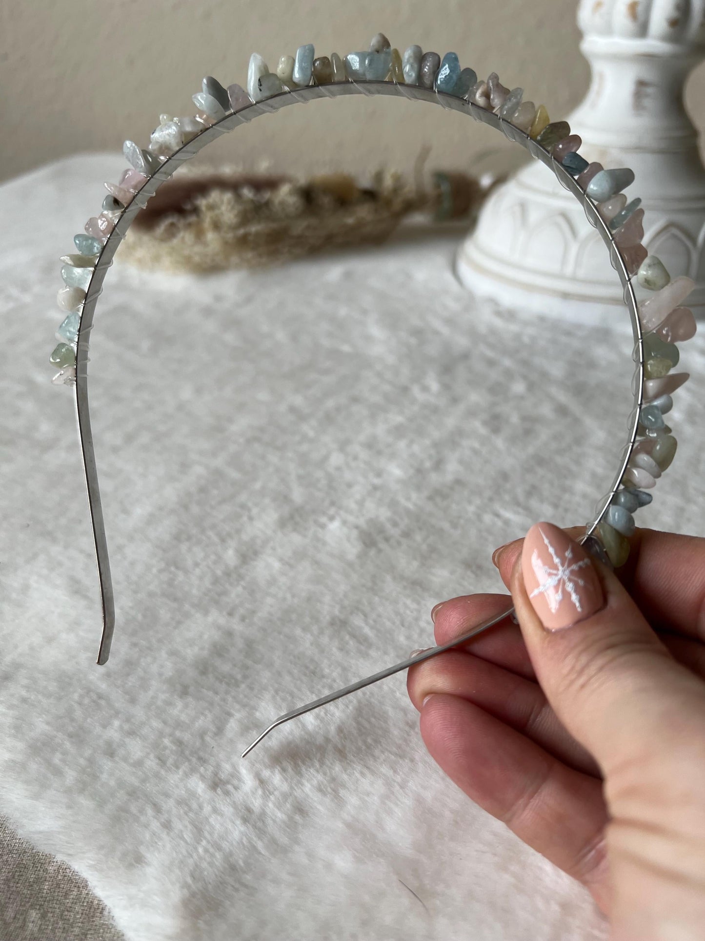 Edelstein Haarreifen Splitter