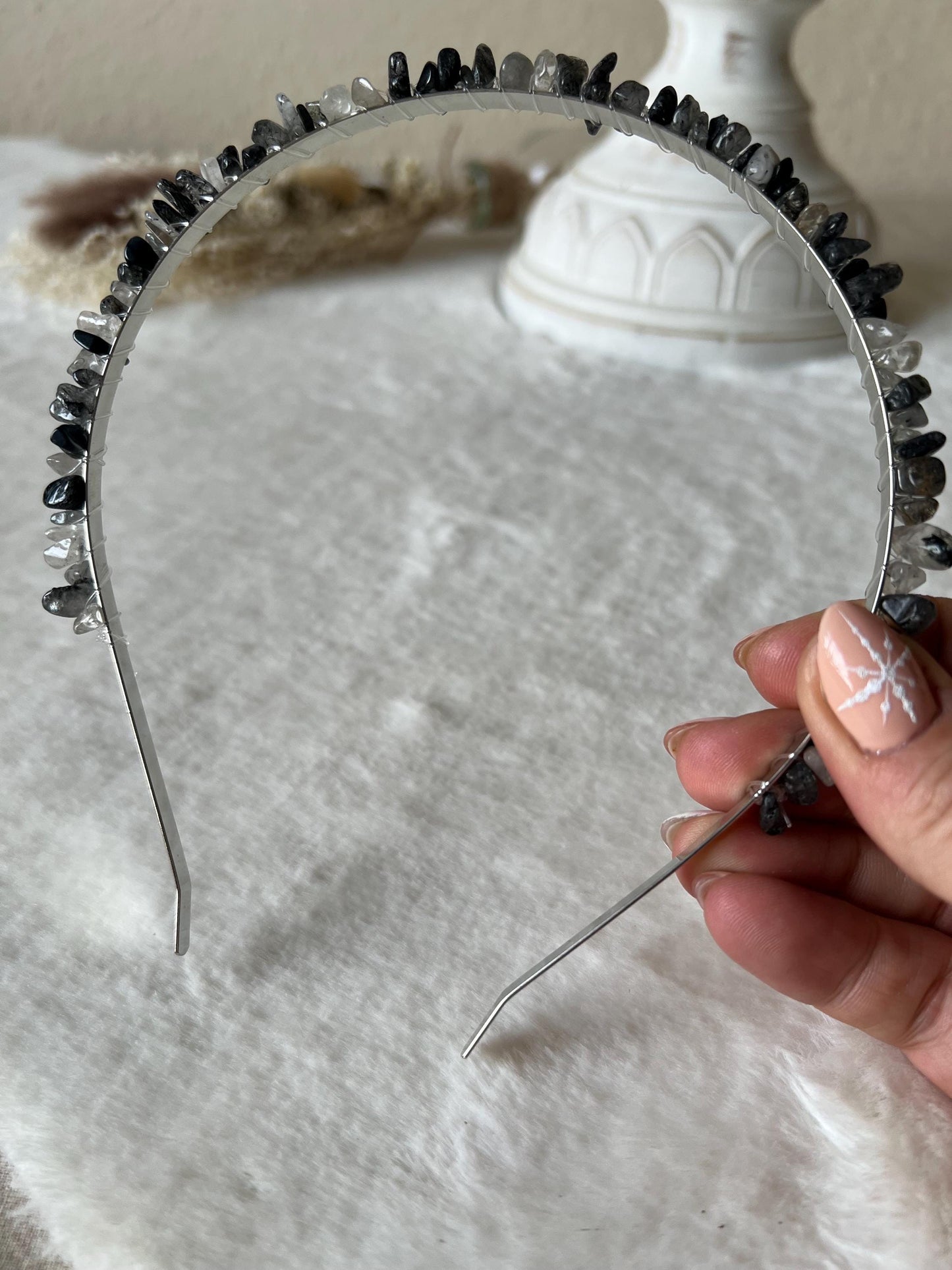 Edelstein Haarreifen Splitter