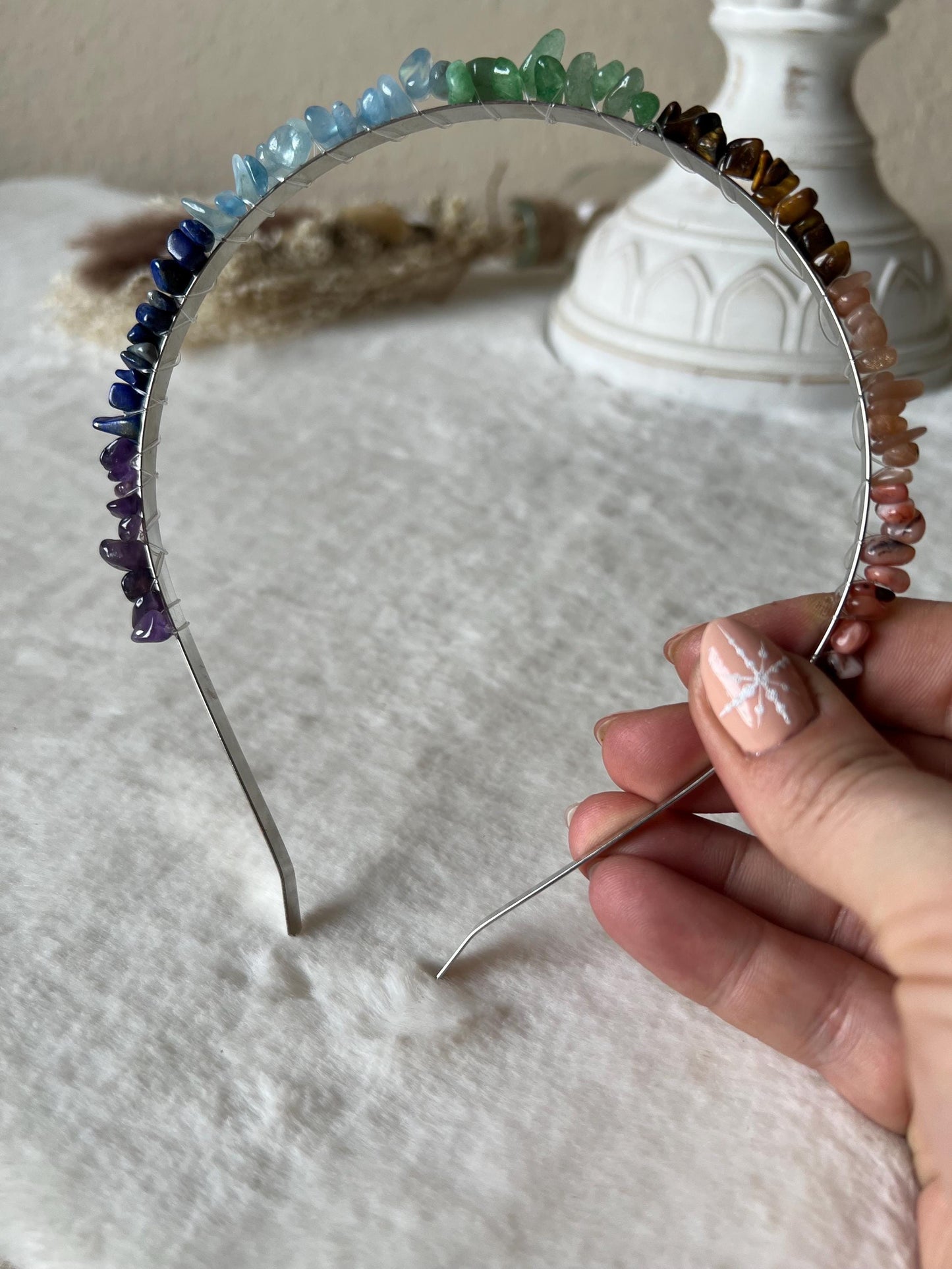 Edelstein Haarreifen Splitter