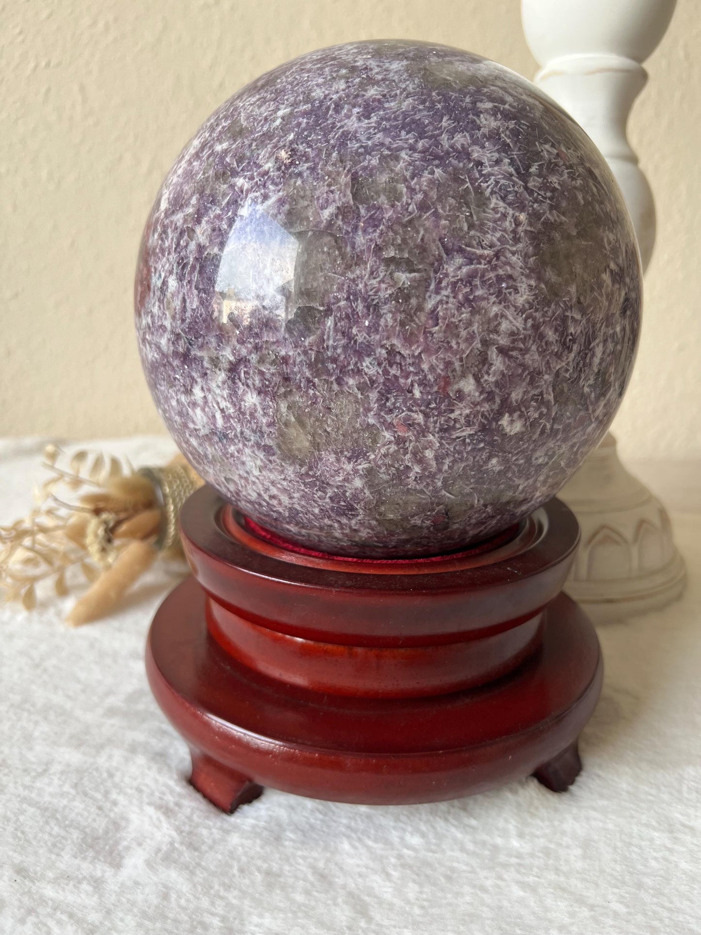 XXL Unicornstone mit großem pinken Turmalin Kugel 8,66kg