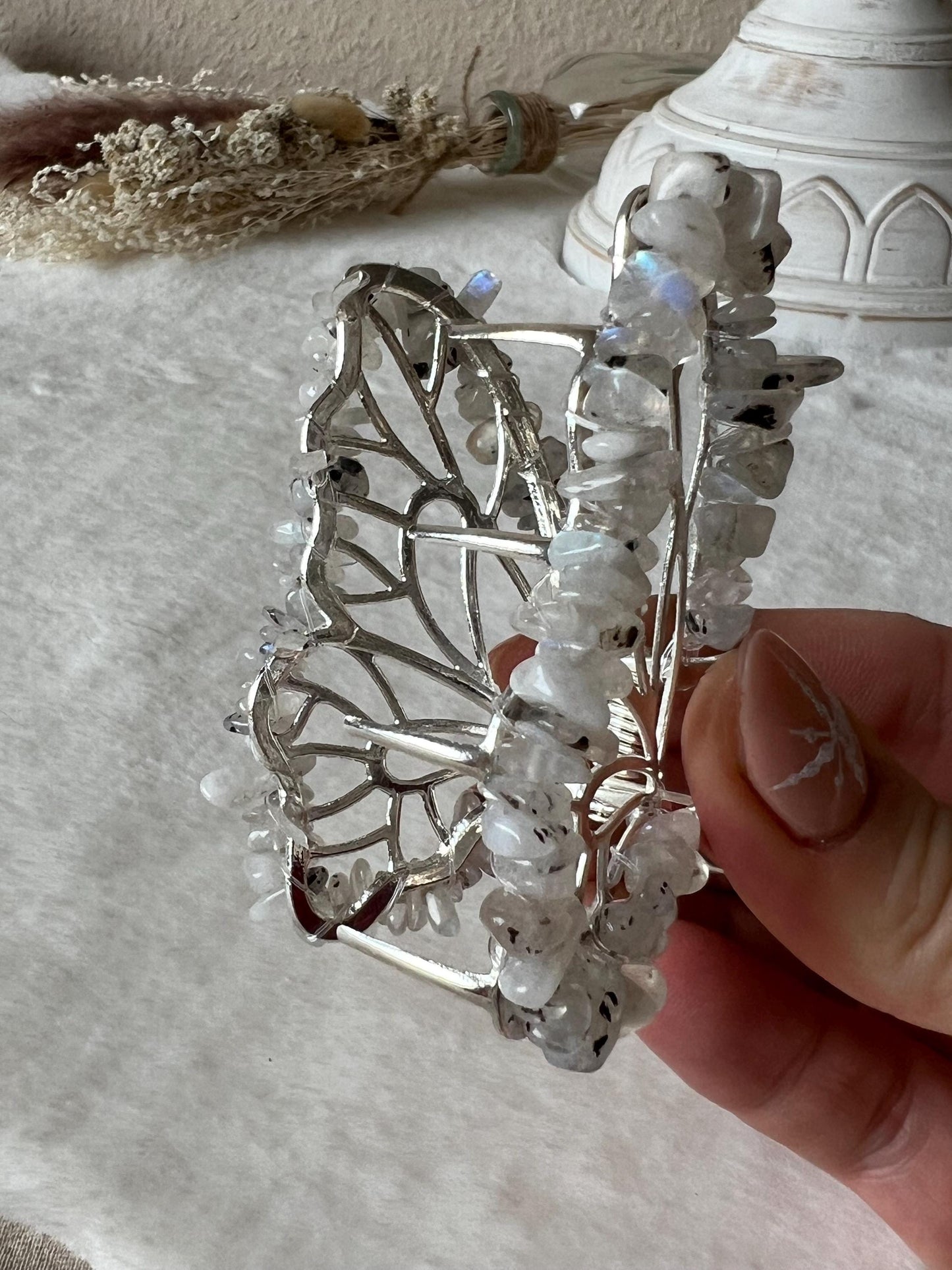 Edelstein Schmetterling Haarklammer