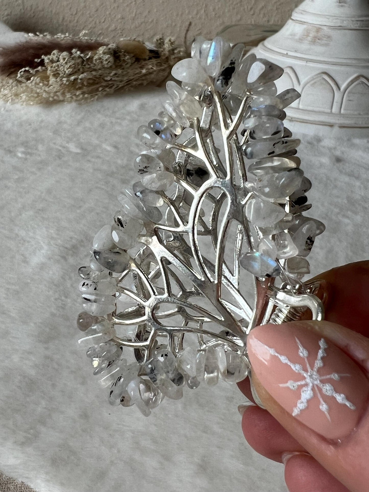 Edelstein Schmetterling Haarklammer