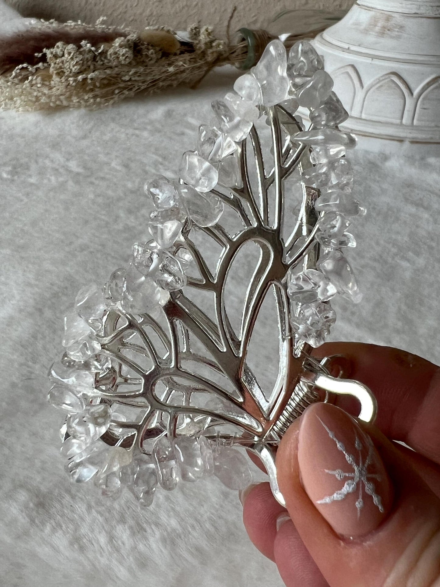 Edelstein Schmetterling Haarklammer