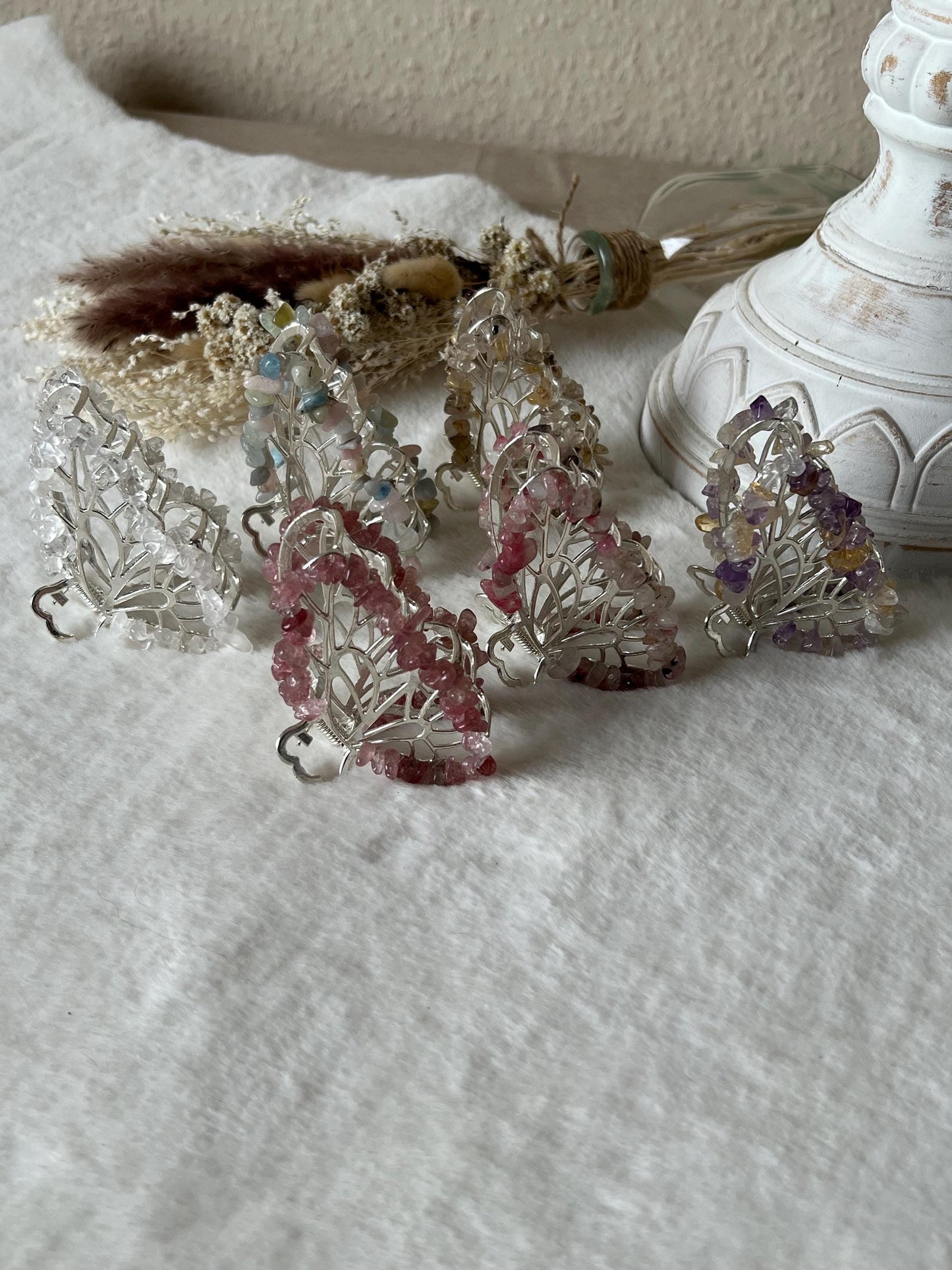 Edelstein Schmetterling Haarklammer