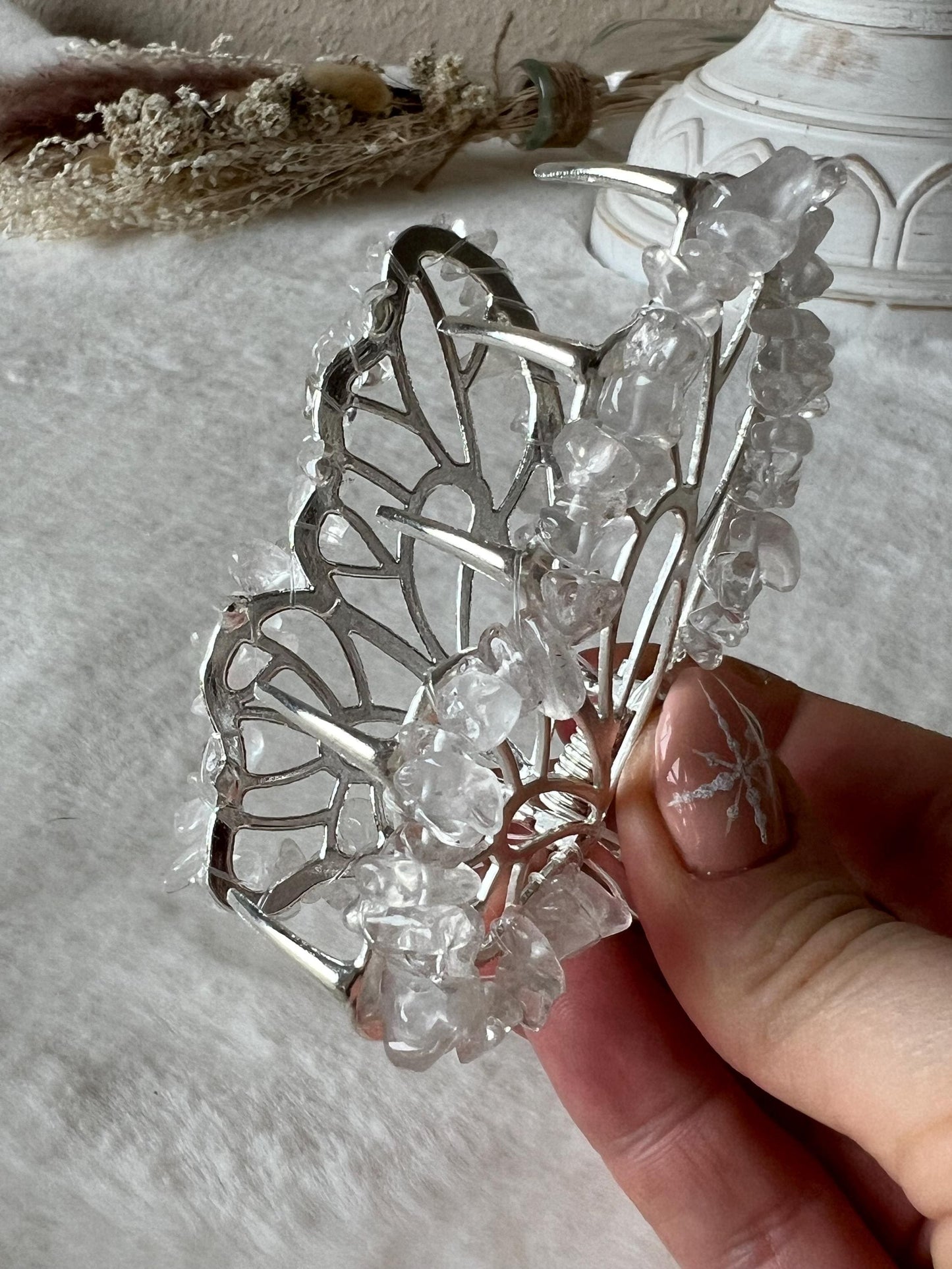 Edelstein Schmetterling Haarklammer