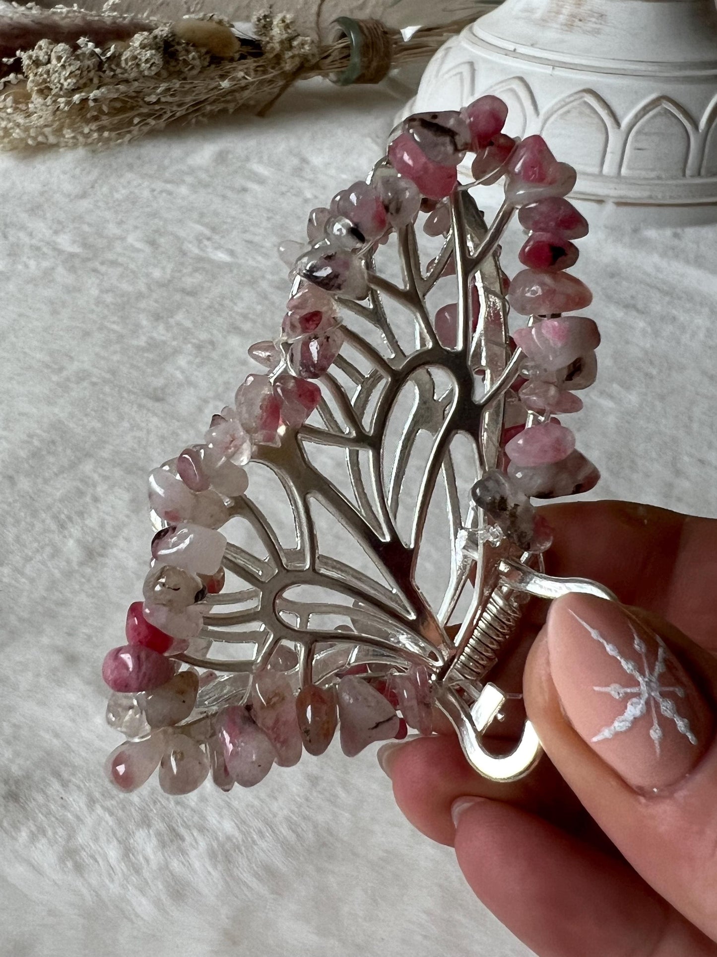 Edelstein Schmetterling Haarklammer