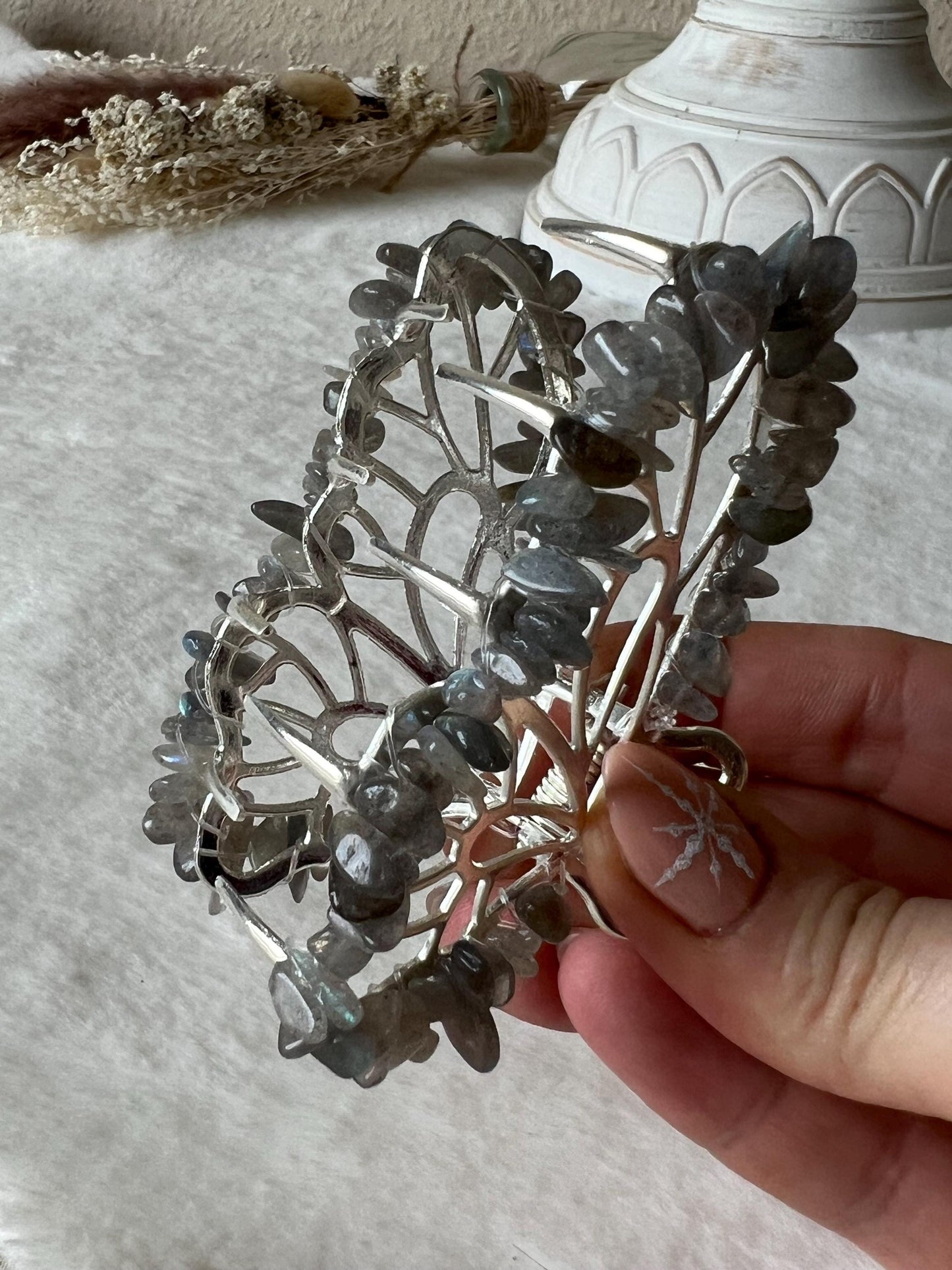 Edelstein Schmetterling Haarklammer