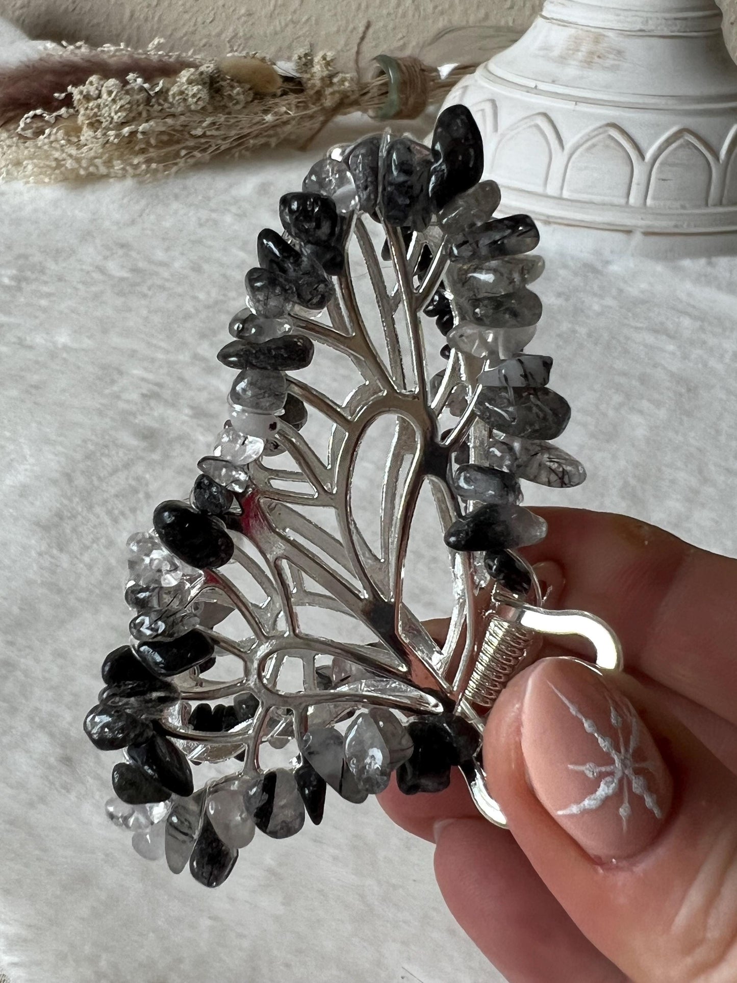 Edelstein Schmetterling Haarklammer