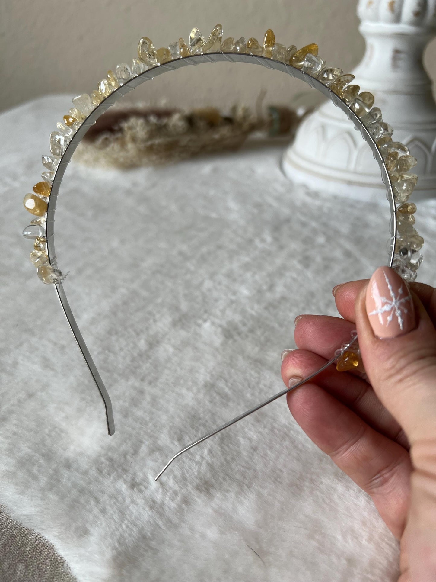 Edelstein Haarreifen Splitter