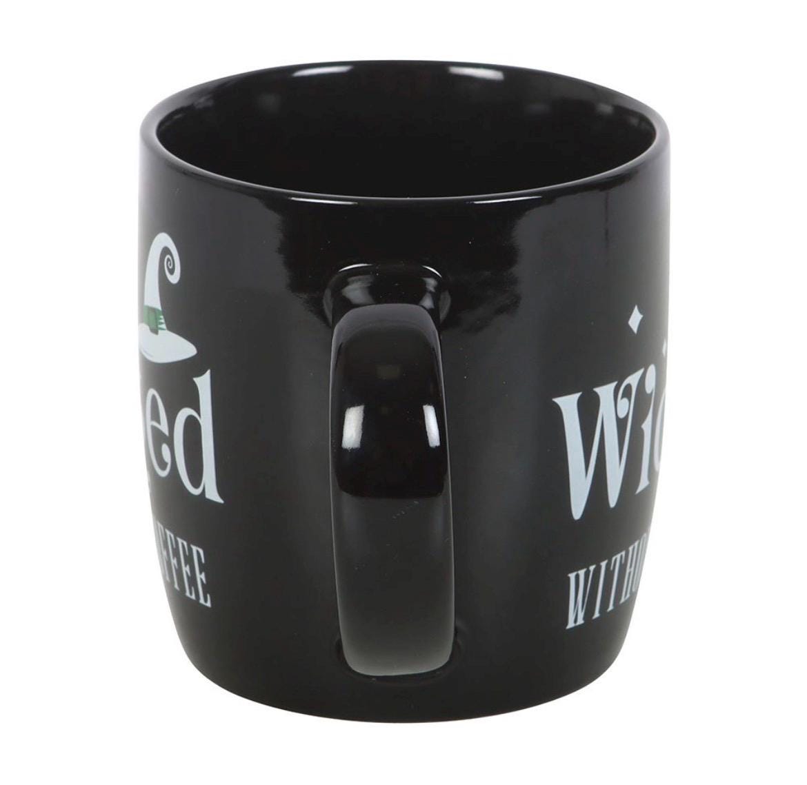 Good Witch Social Club, Bad Witch Social Club oder Wicked without Coffee Tasse