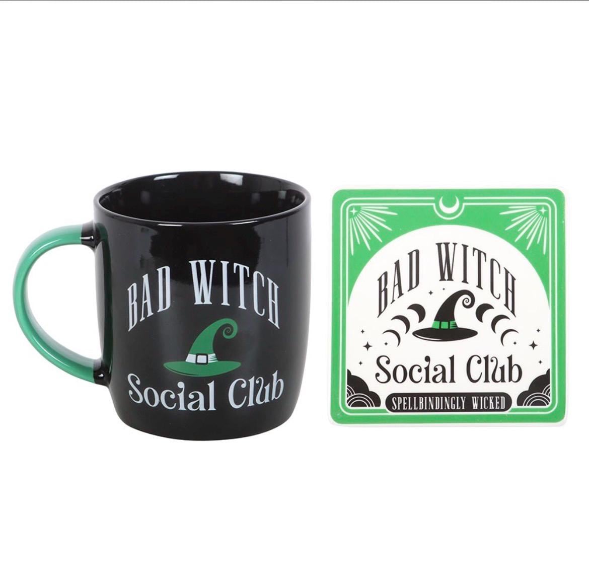 Good Witch Social Club, Bad Witch Social Club oder Wicked without Coffee Tasse