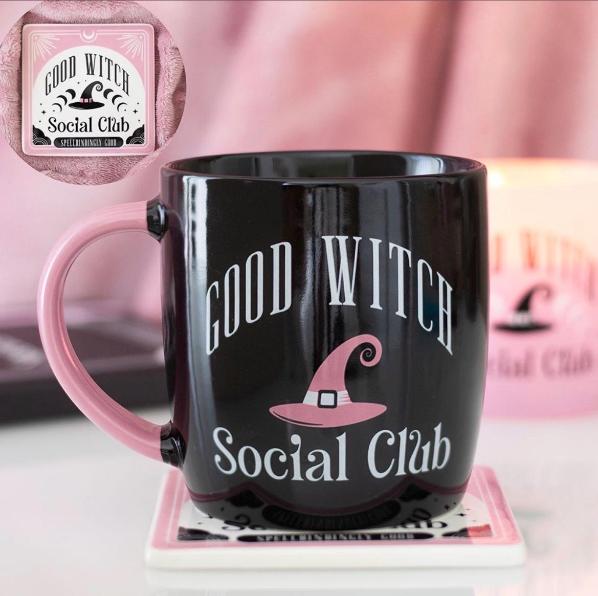 Good Witch Social Club, Bad Witch Social Club oder Wicked without Coffee Tasse