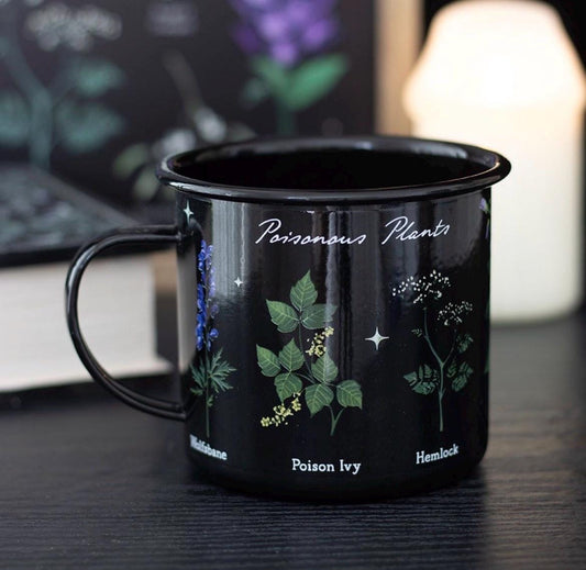 Poisonous Plants Emaille-Tasse