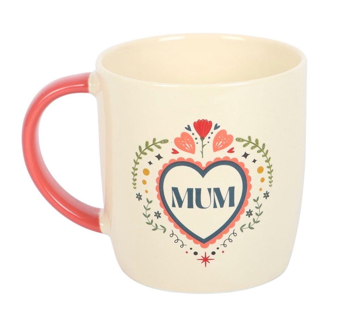 Mum Herz-Tasse
