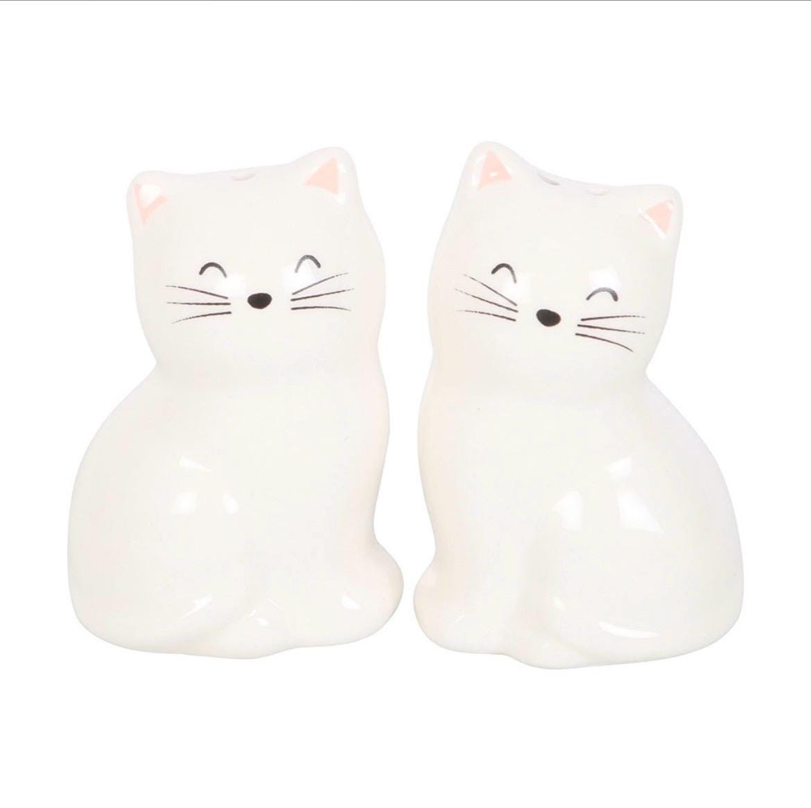 Katzen Salz- & Pfefferstreuer Set