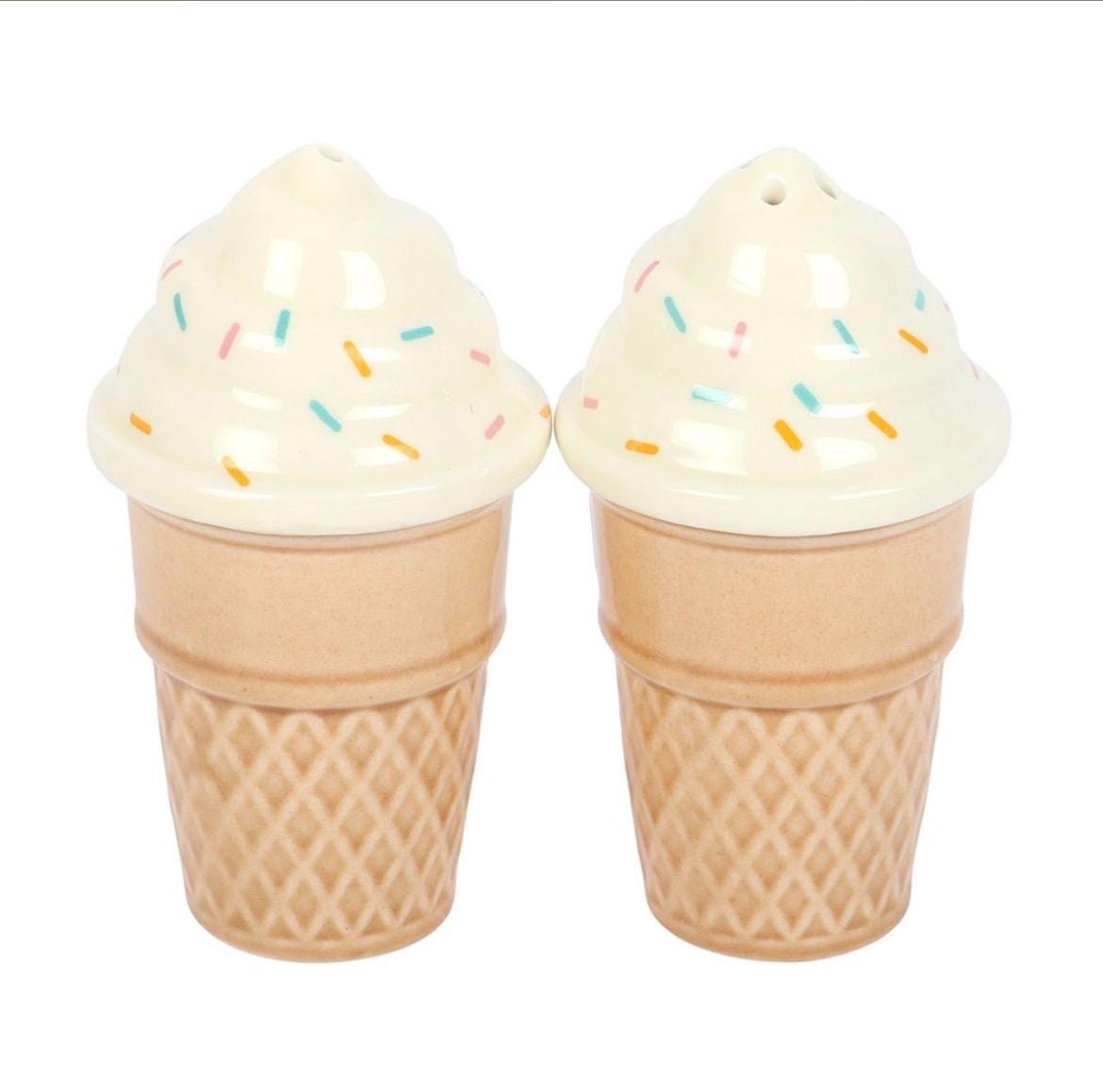 Eiscreme Salz- & Pfefferstreuer Set