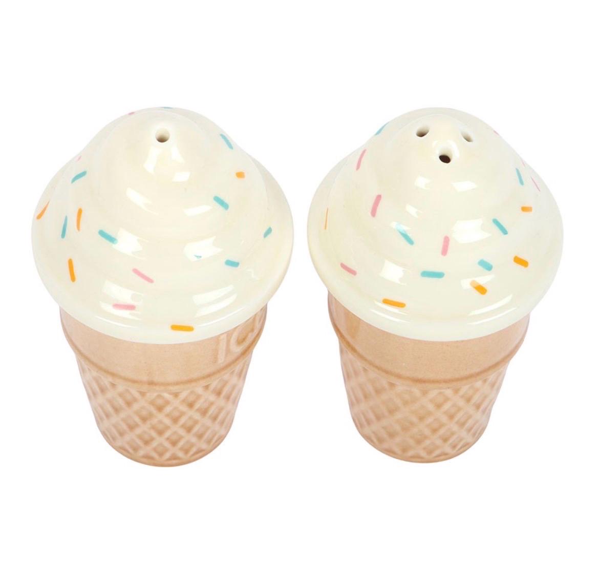 Eiscreme Salz- & Pfefferstreuer Set