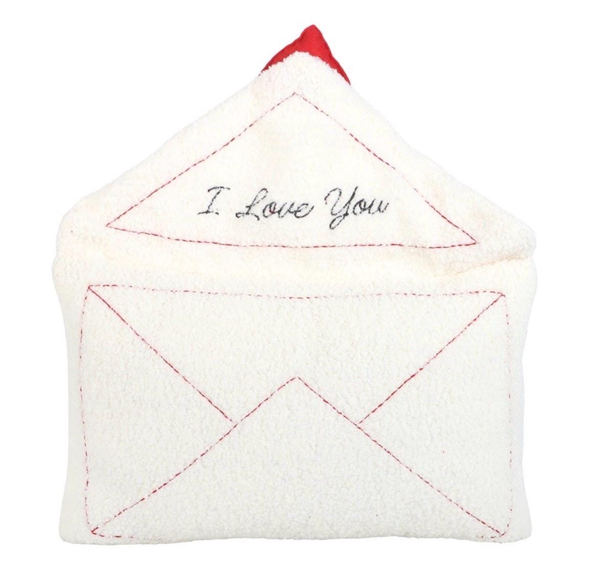 I Love You Brief-Kissen