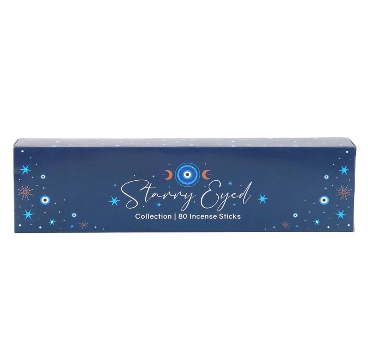 Starry Eyed Räucherstäbchen Geschenkset – 80 Räucherstäbchen