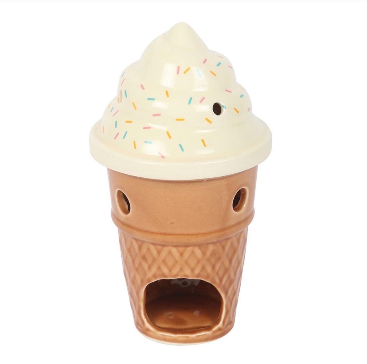 Eiscreme Wachsmelt und Ölbrenner aus Keramik