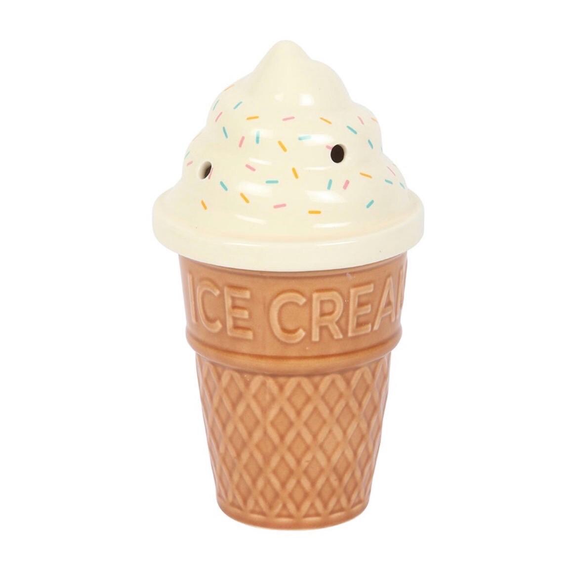 Eiscreme Wachsmelt und Ölbrenner aus Keramik