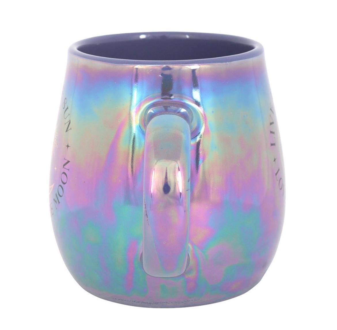 Live By The Sun Love By The Moon Tasse | Mond Tasse | Hexentasse | Mystic Mug | Celestial Mug | Mondphasen | Spirituelle Tasse