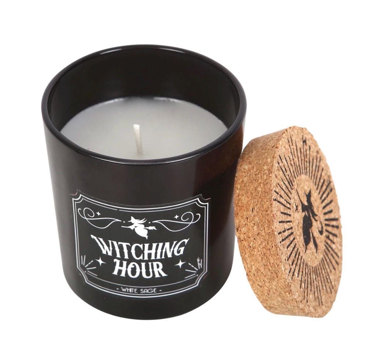 Hexen Duftkerze | Midnight Moon, Snake Venom, Witching Hour, Spell Bound, Poison Apple oder Black Rose | Gothic Kerze | Witchcore Deko