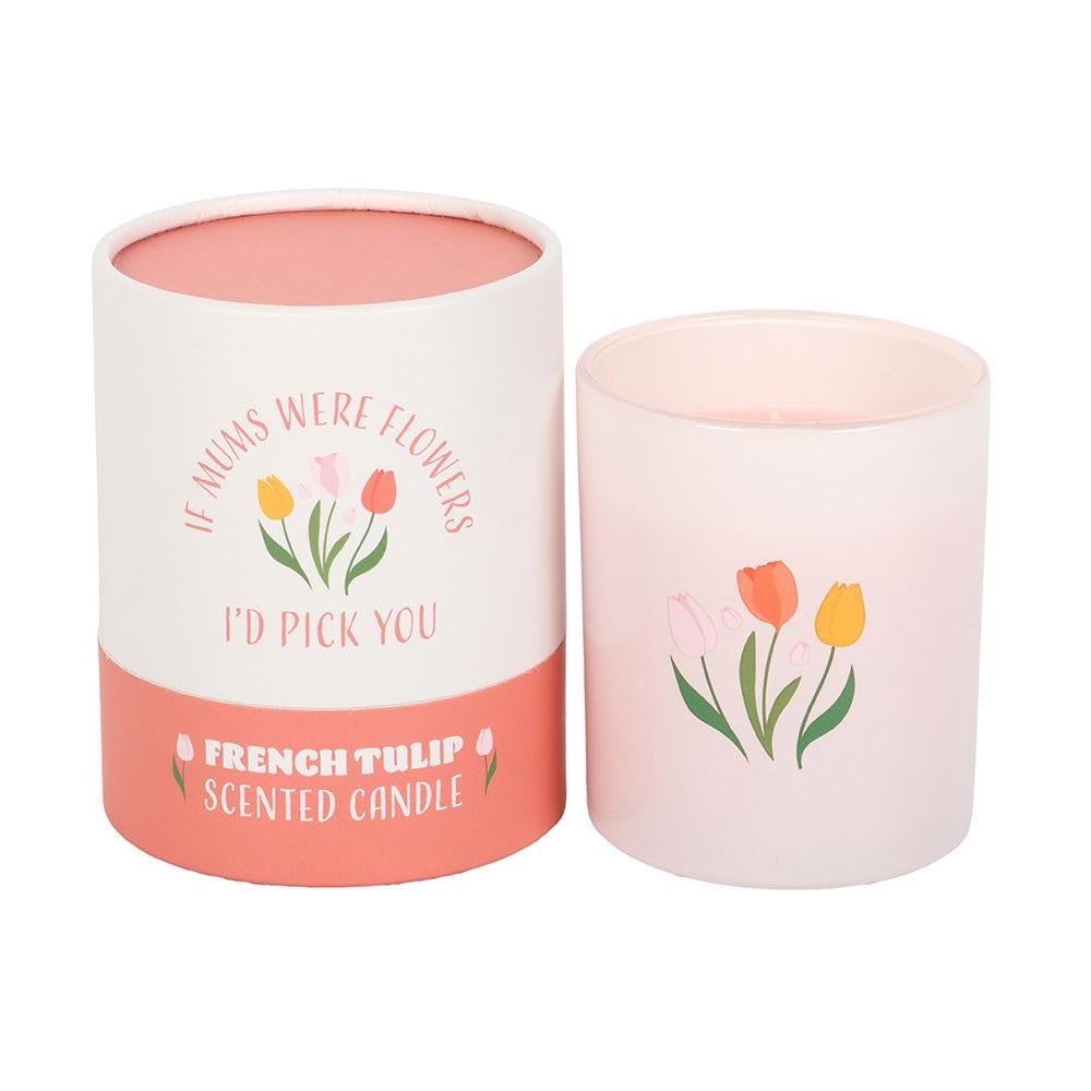 If Mums Were Flowers I’d Pick You Duftkerze | Muttertagsgeschenk | Mama Geschenk | French Tulip Kerze | Geschenk für Mama