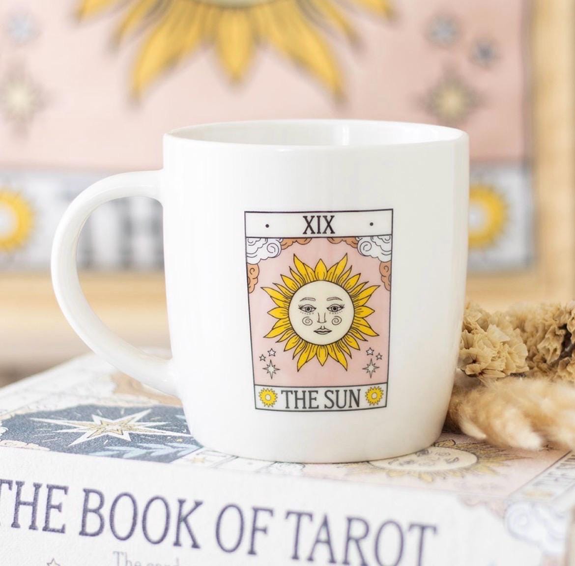 Tarot Tassen Einzeln oder Set – Mystische Keramiktassen im Vintage-Stil