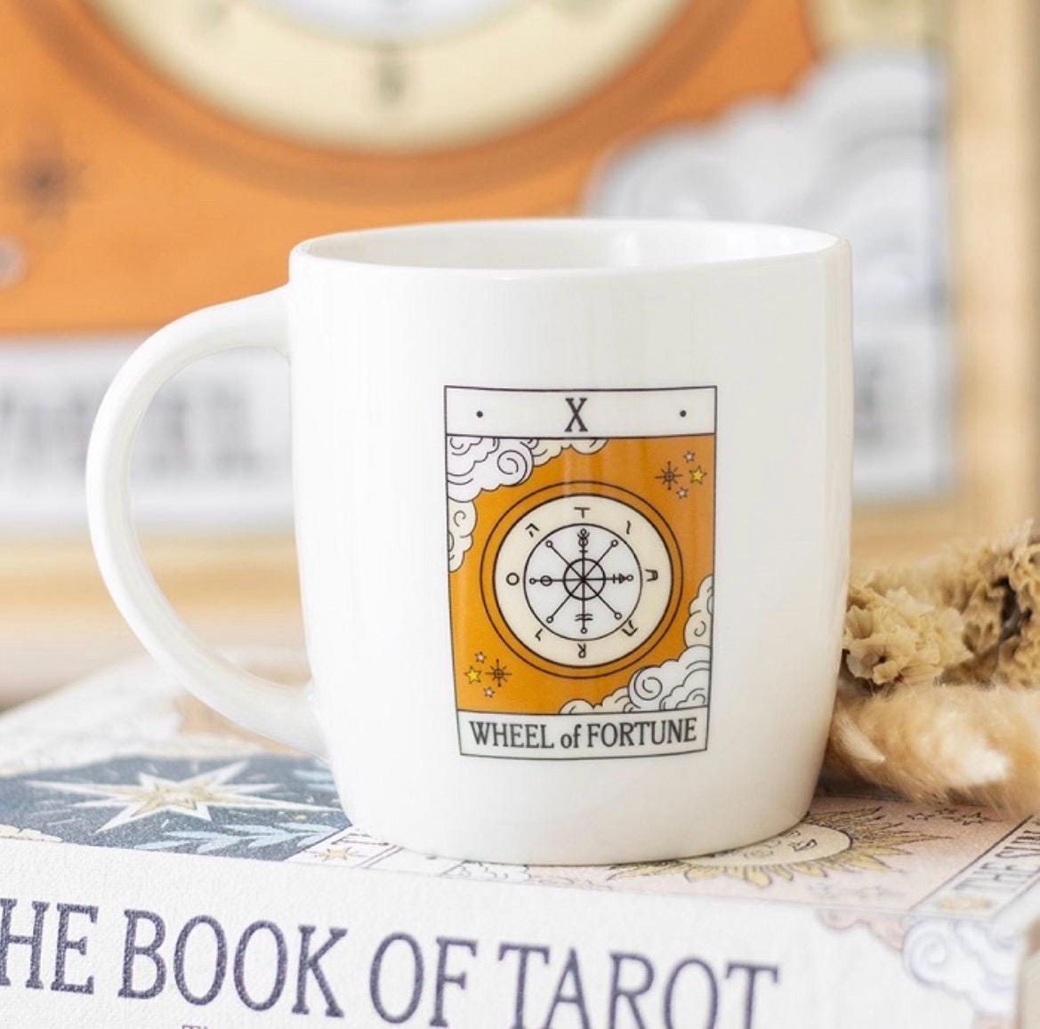 Tarot Tassen Einzeln oder Set – Mystische Keramiktassen im Vintage-Stil