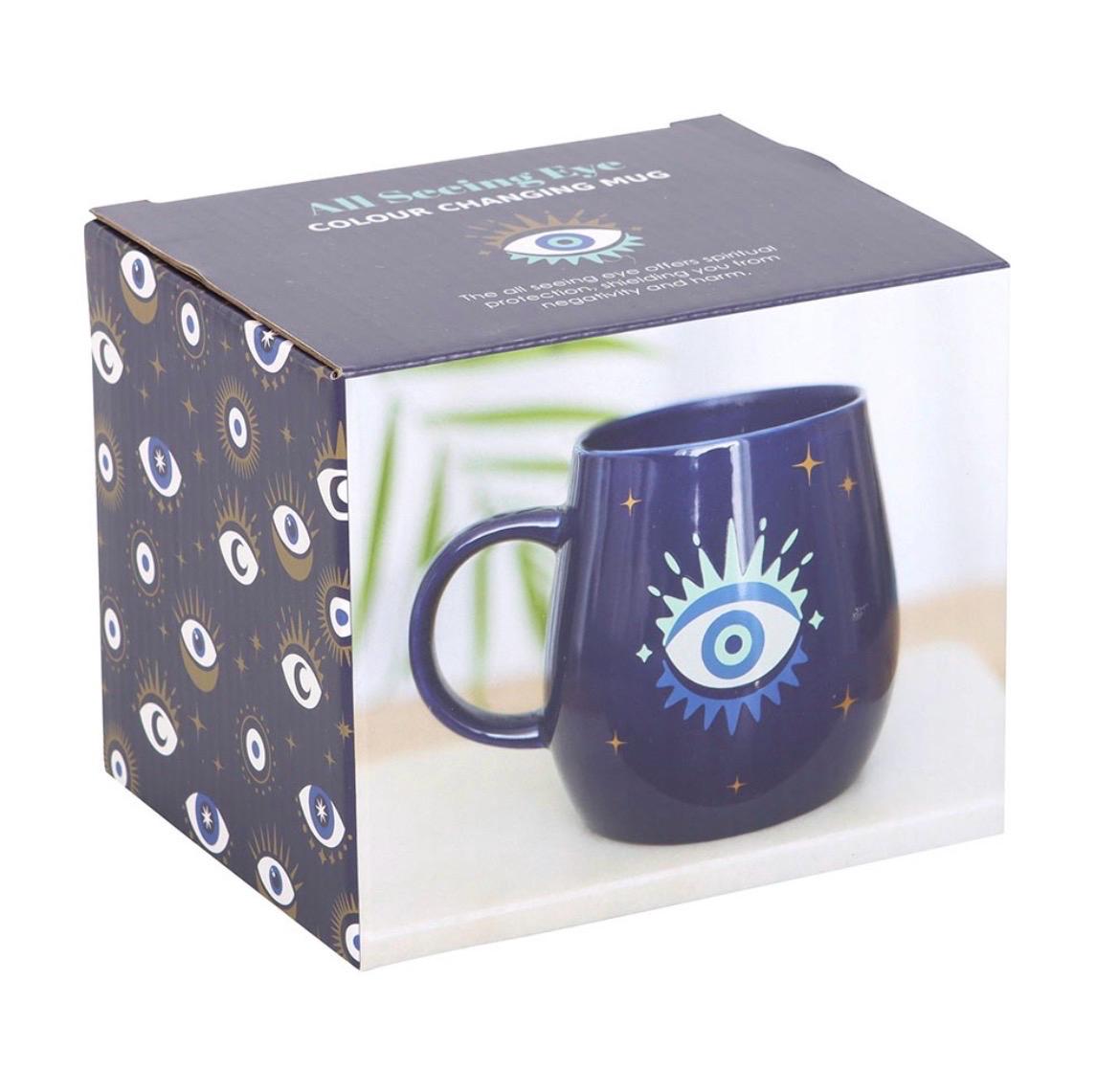 All Seeing Eye Farbwechsel-Tasse – Magische Heat Change Tasse