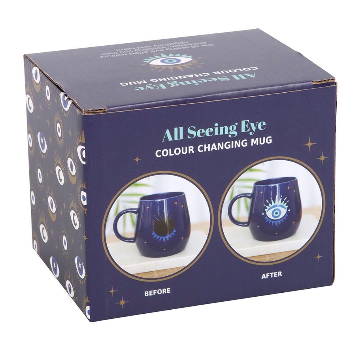 All Seeing Eye Farbwechsel-Tasse – Magische Heat Change Tasse