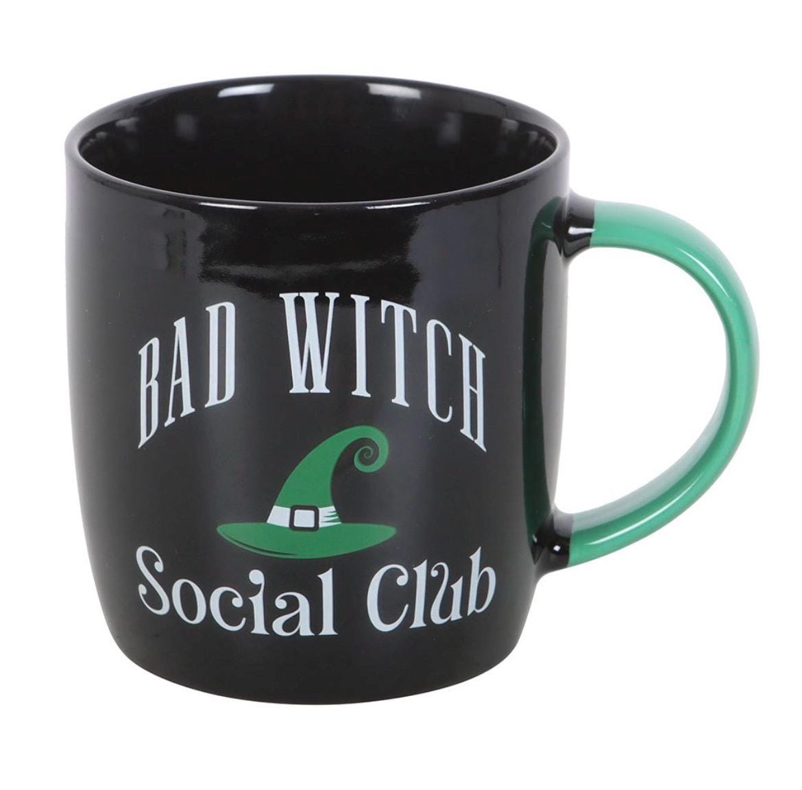 Good Witch Social Club, Bad Witch Social Club oder Wicked without Coffee Tasse