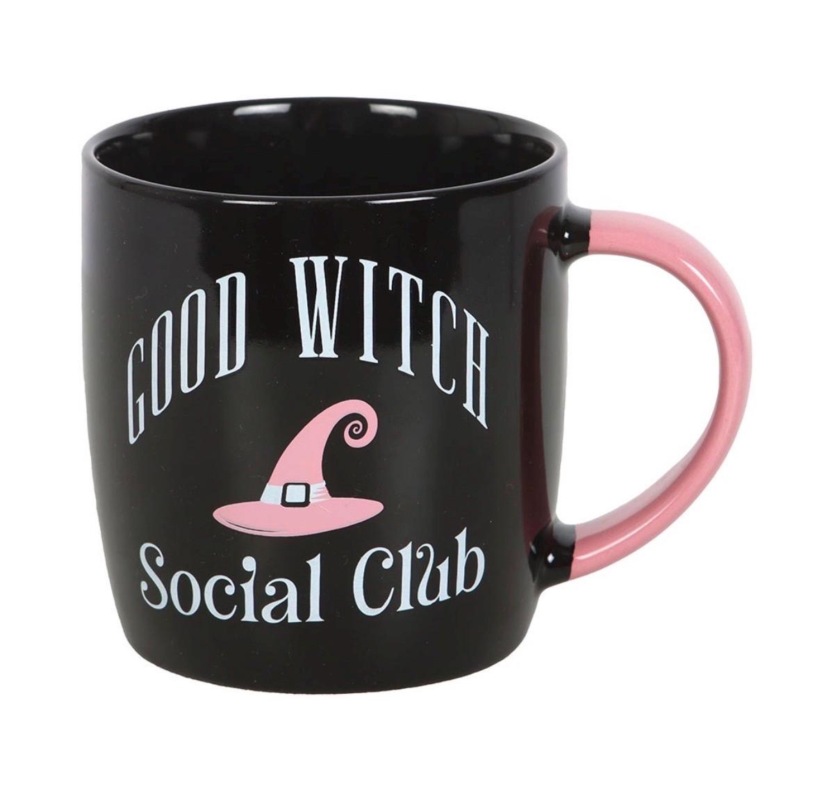 Good Witch Social Club, Bad Witch Social Club oder Wicked without Coffee Tasse