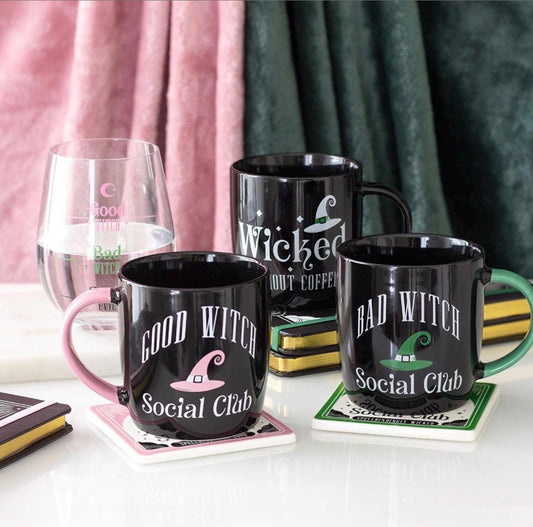 Good Witch Social Club, Bad Witch Social Club oder Wicked without Coffee Tasse