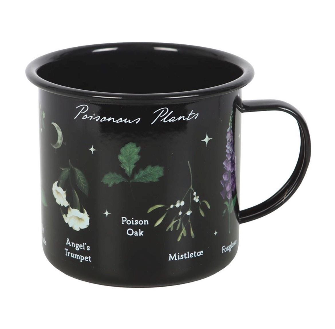 Poisonous Plants Emaille-Tasse