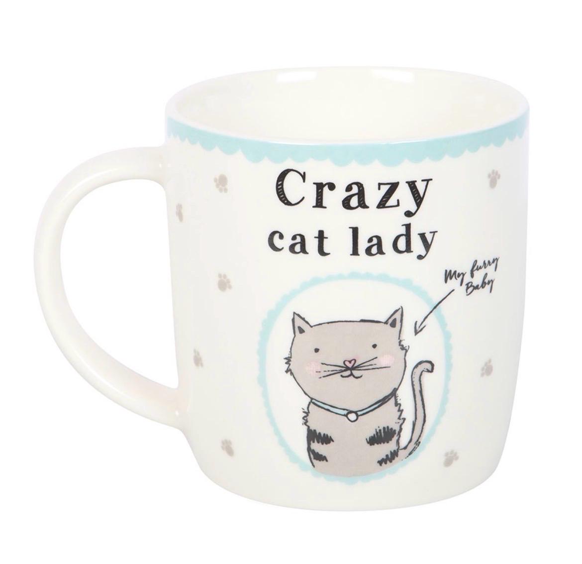 Crazy Cat Lady Tasse