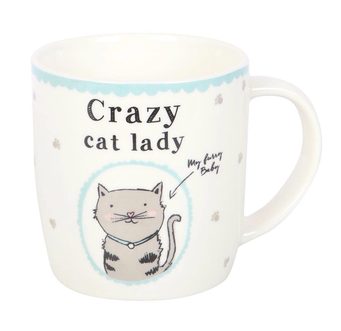Crazy Cat Lady Tasse